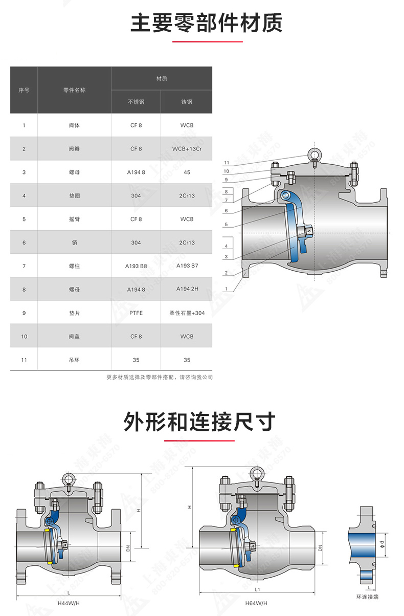 H44型国标旋启式止回阀_星空在线登录结构图.jpg