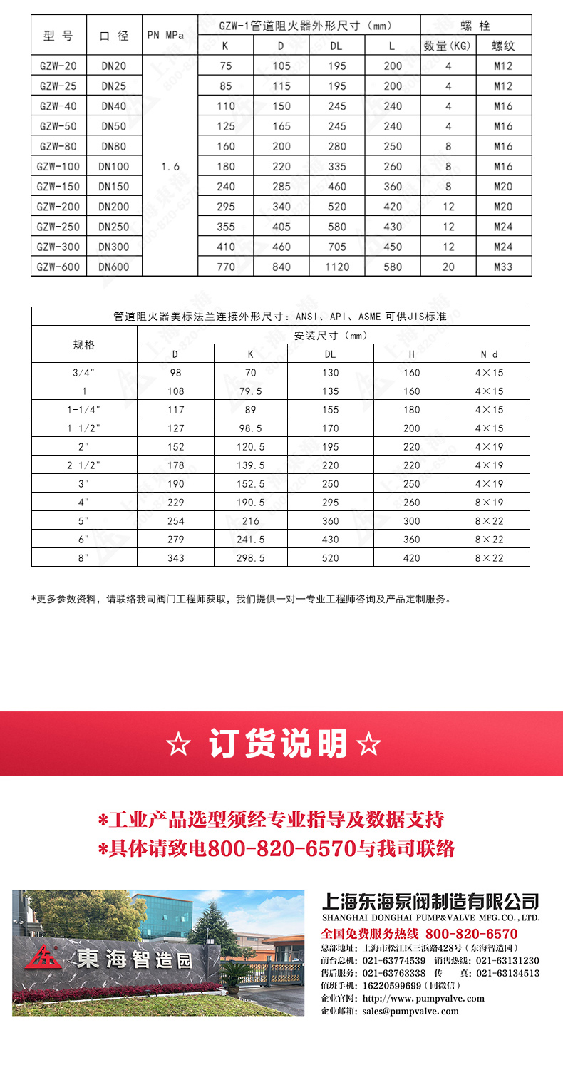 GZW-1不锈钢管道阻火器_星空在线登录外形尺寸.jpg